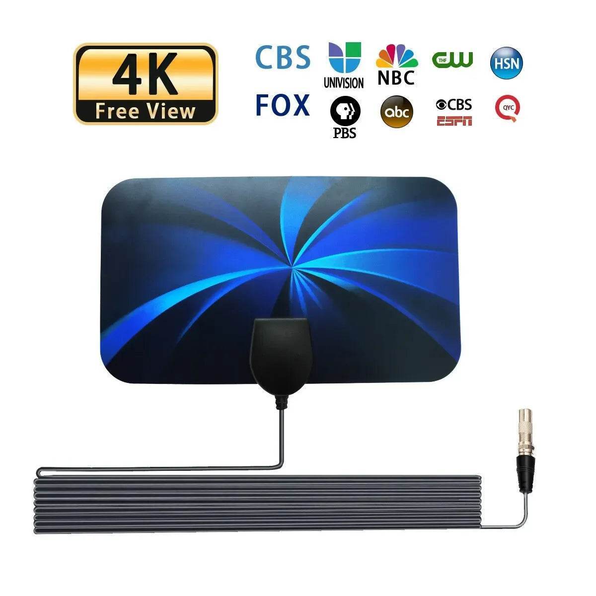 Antena Digital TDT Interior – Compacta, Leve e Perfeita para Canais Grátis em HD - Ferramentaria