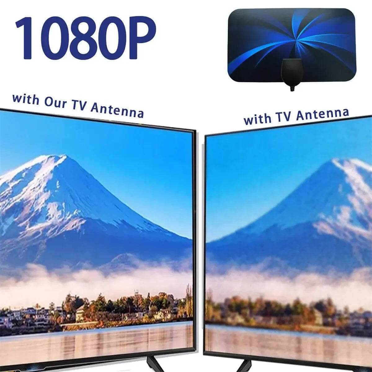 Antena Digital TDT Interior – Compacta, Leve e Perfeita para Canais Grátis em HD - Ferramentaria