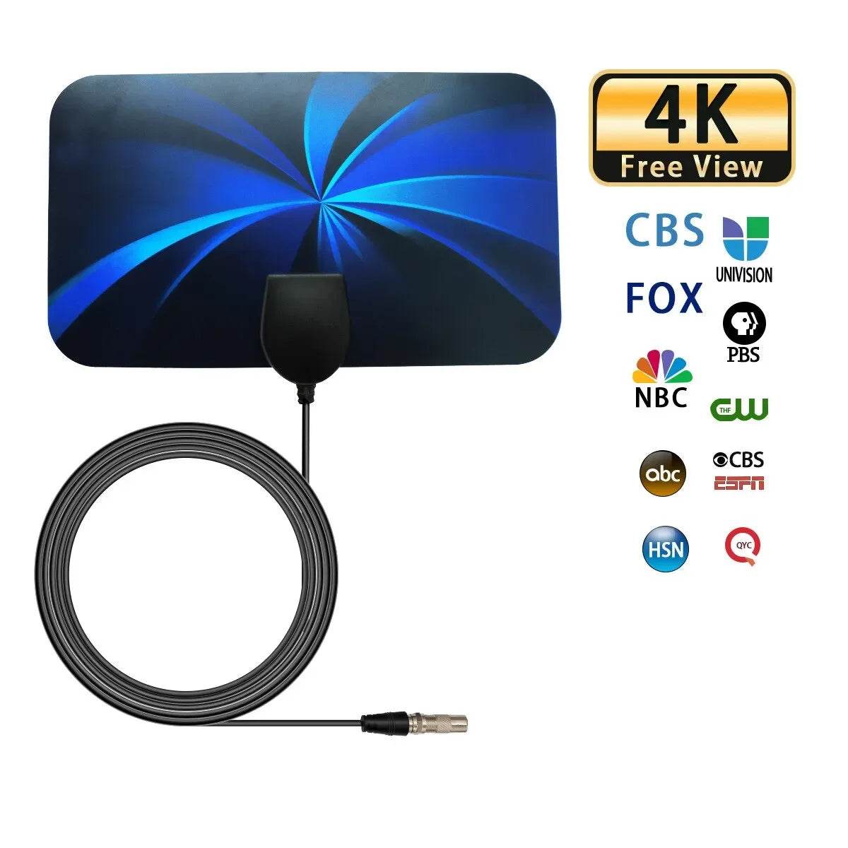 Antena Digital TDT Interior – Compacta, Leve e Perfeita para Canais Grátis em HD - Ferramentaria