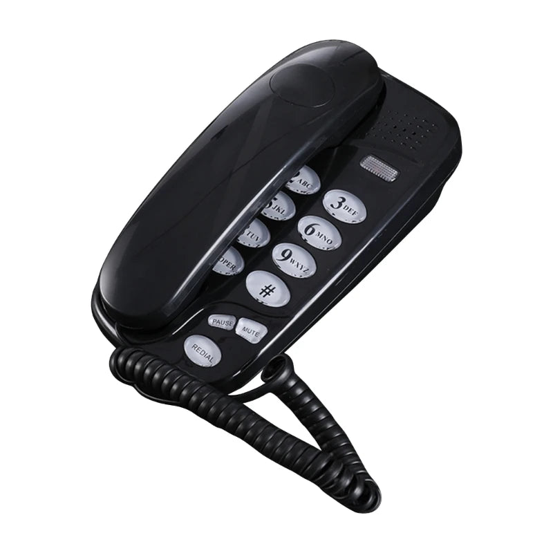 Telefone Fixo de Parede ou Mesa KXT-580 com Função Mudo e Rediscagem Modelo: 594A