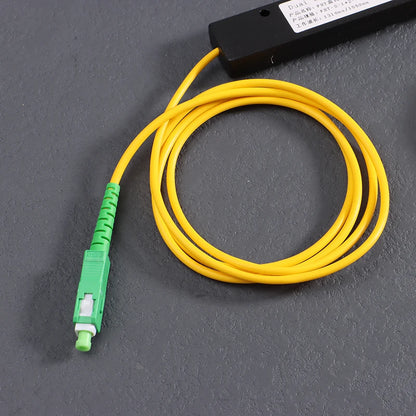 Splitter Óptico de Fibra FTTH 1x2 com Conector SC/APC