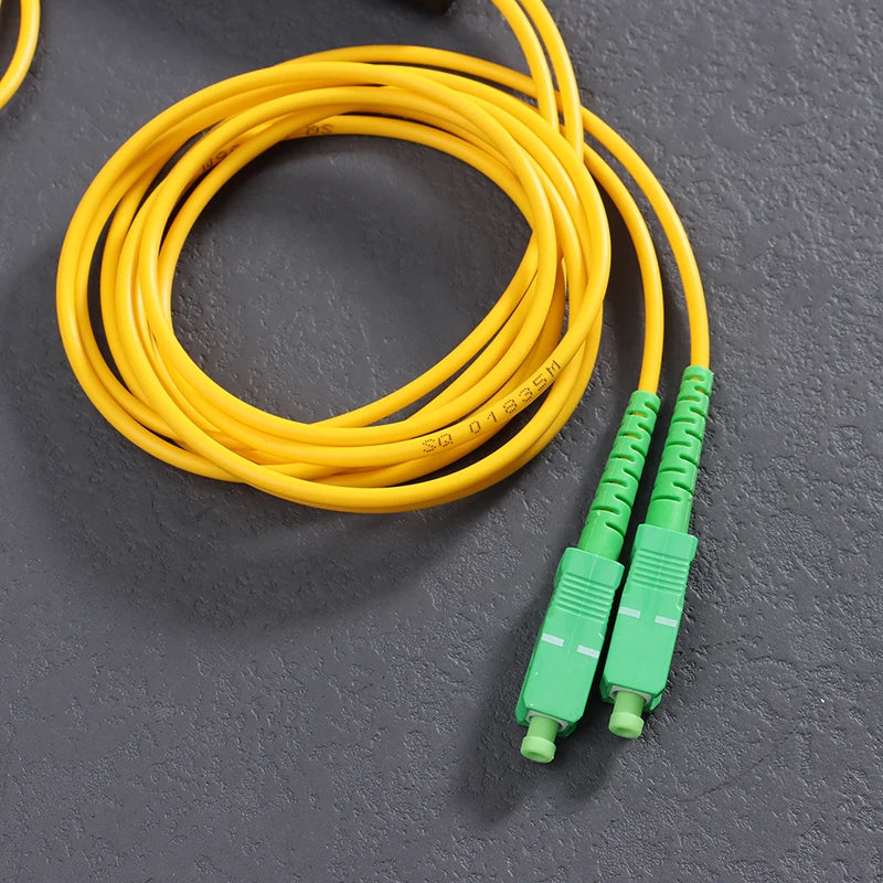 Splitter Óptico de Fibra FTTH 1x2 com Conector SC/APC