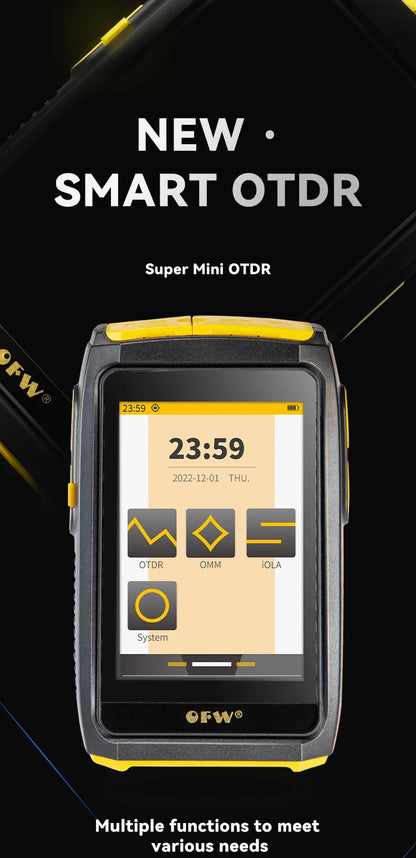 OTDR Mini OMTiG: Precisão e Portabilidade em Testes de Fibra!