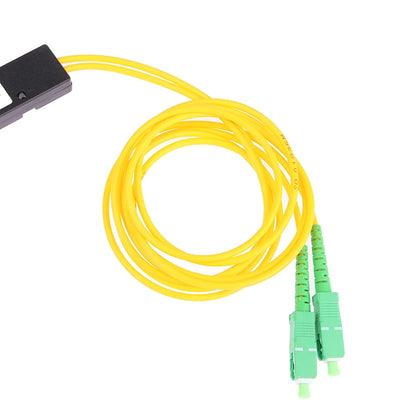 Splitter Óptico de Fibra FTTH 1x2 com Conector SC/APC