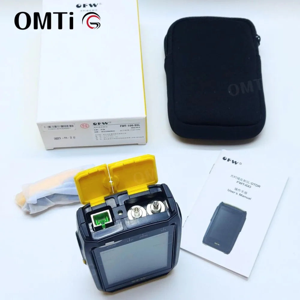 OTDR Mini OMTiG: Precisão e Portabilidade em Testes de Fibra!