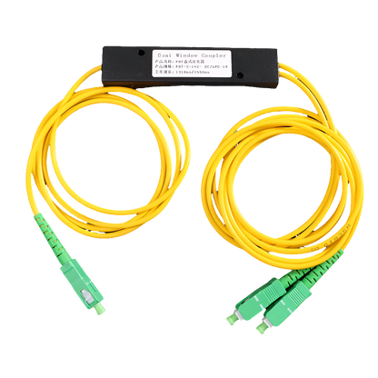 Splitter Óptico de Fibra FTTH 1x2 com Conector SC/APC